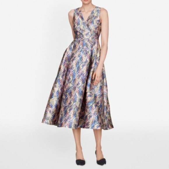 L.K.Bennett Sulan Floral Midi dress - Picture 1 of 4
